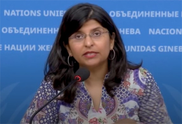 Ravina Shamdasani - OHCHR- Chief - Spokesperson