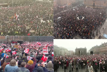 Denmark -Greenland - Protest- Trump