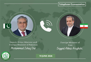 Ishaq Dar - Abbas Araghchi
