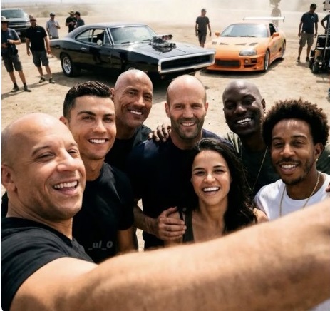 کرسٹیانو رونالڈو -ہالی ووڈ - فاسٹ اینڈ فیورس