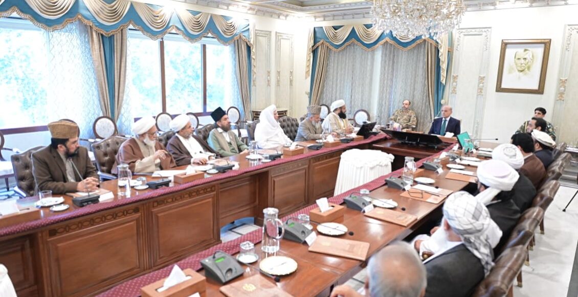 وزیراعظم شہباز شریف - قومی امن کمیٹی