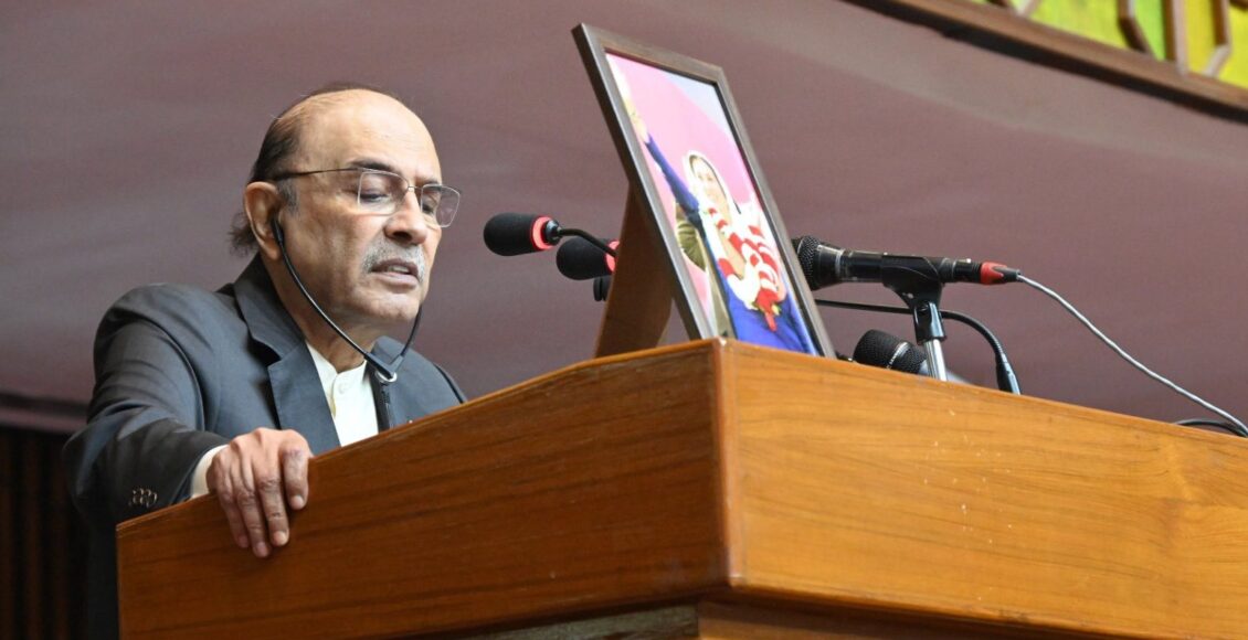 صدر مملکت آصف علی زرداری